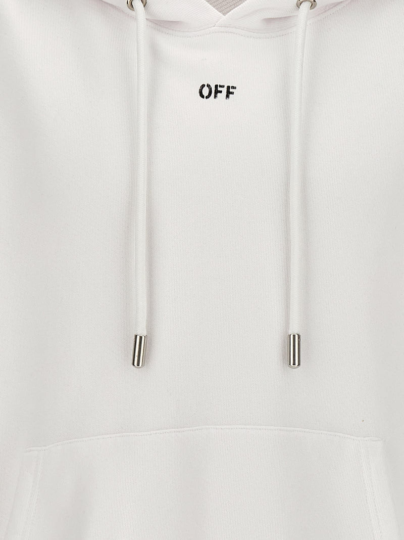 Off-White off Stamp Hoodie - Men - Piano Luigi