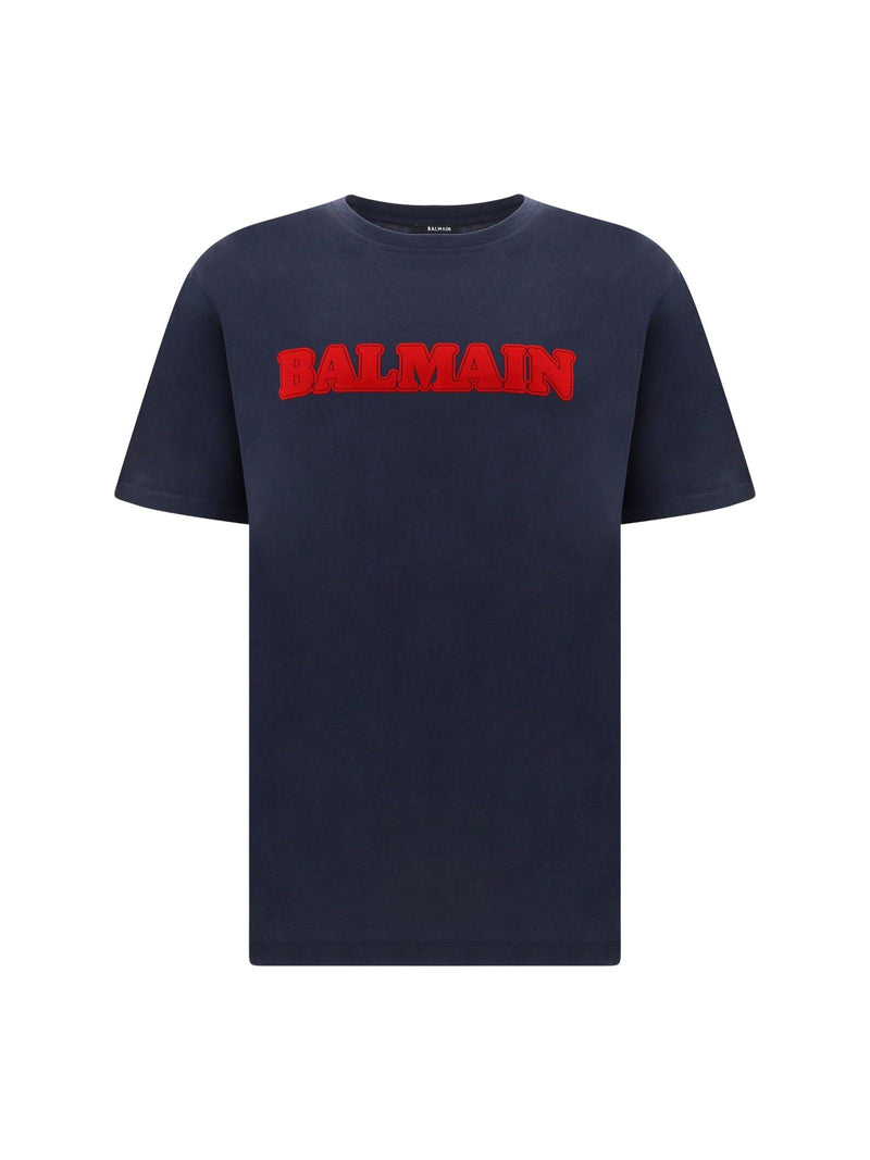 Balmain Retro Flock T-shirt-straight Fit - Men - Piano Luigi