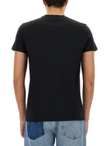 Balmain Flocked Logo T-shirt - Men - Piano Luigi