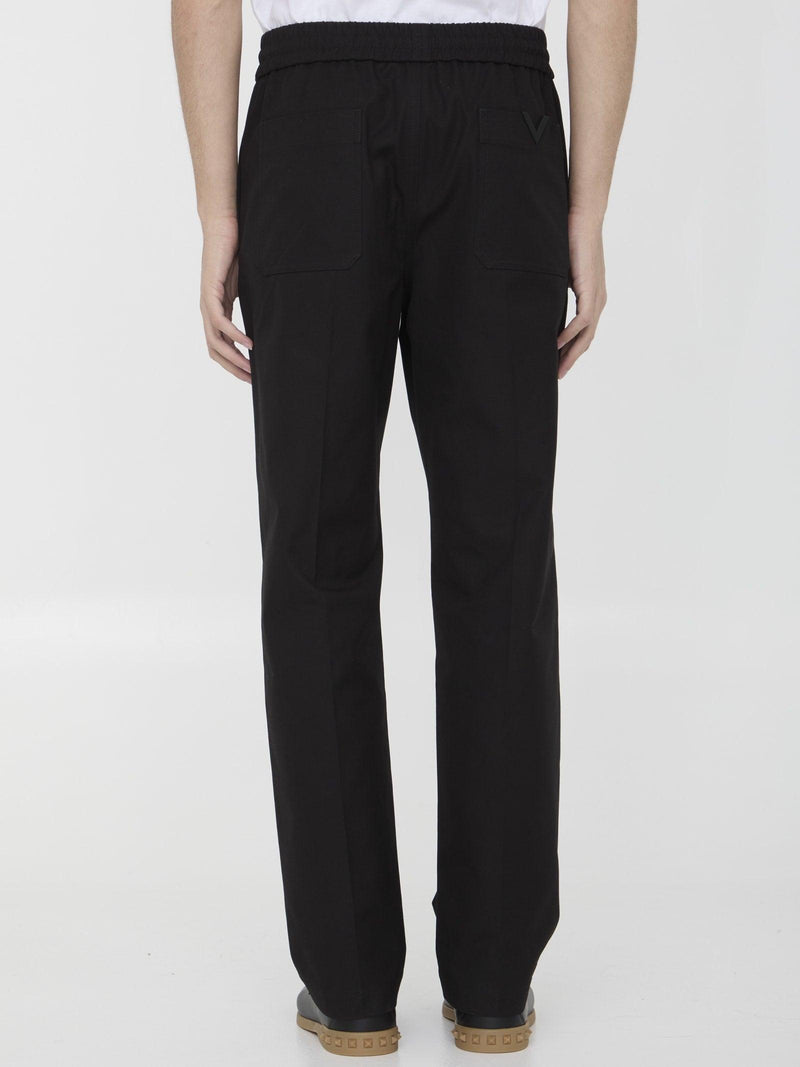 Valentino Cotton Trousers - Men - Piano Luigi