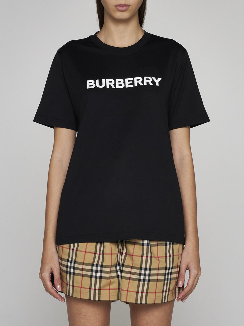 Burberry Margot Logo Cotton T-shirt - Women - Piano Luigi