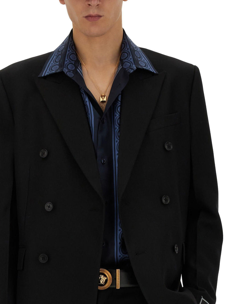 Versace Silk Shirt - Men - Piano Luigi