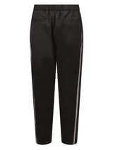 Moncler Pantaloni Sport Nero - Men - Piano Luigi