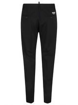 Dsquared2 Logo Patch Slim-cut Cropped Trousers - Men - Piano Luigi