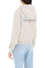 Off-White Beige Cotton Sweatshirt - Women - Piano Luigi