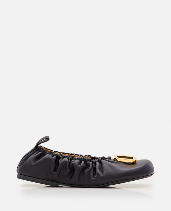 J.W. Anderson Leather Ballet Flats - Women - Piano Luigi