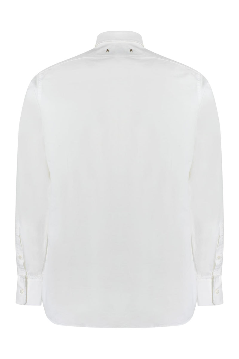 Golden Goose Long Sleeve Cotton Shirt - Men - Piano Luigi