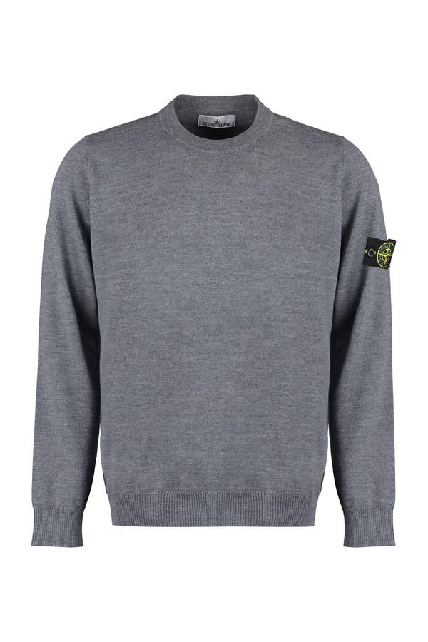 Stone Island Virgin Wool Sweater - Men - Piano Luigi