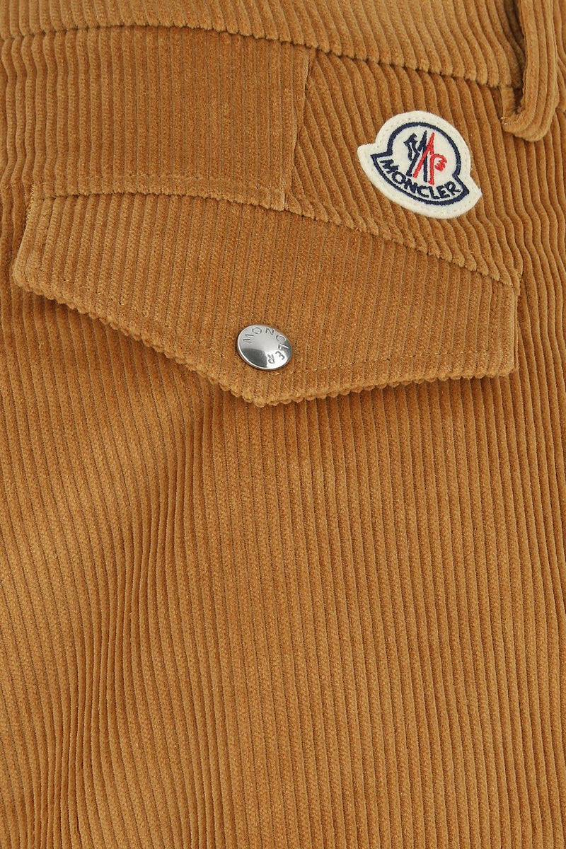 Moncler Camel Corduroy Pant - Men - Piano Luigi