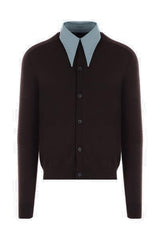 Prada Buttoned Layered Cardigan - Men - Piano Luigi