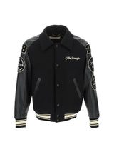 Golden Goose Logo Embroidered Jacket - Men - Piano Luigi