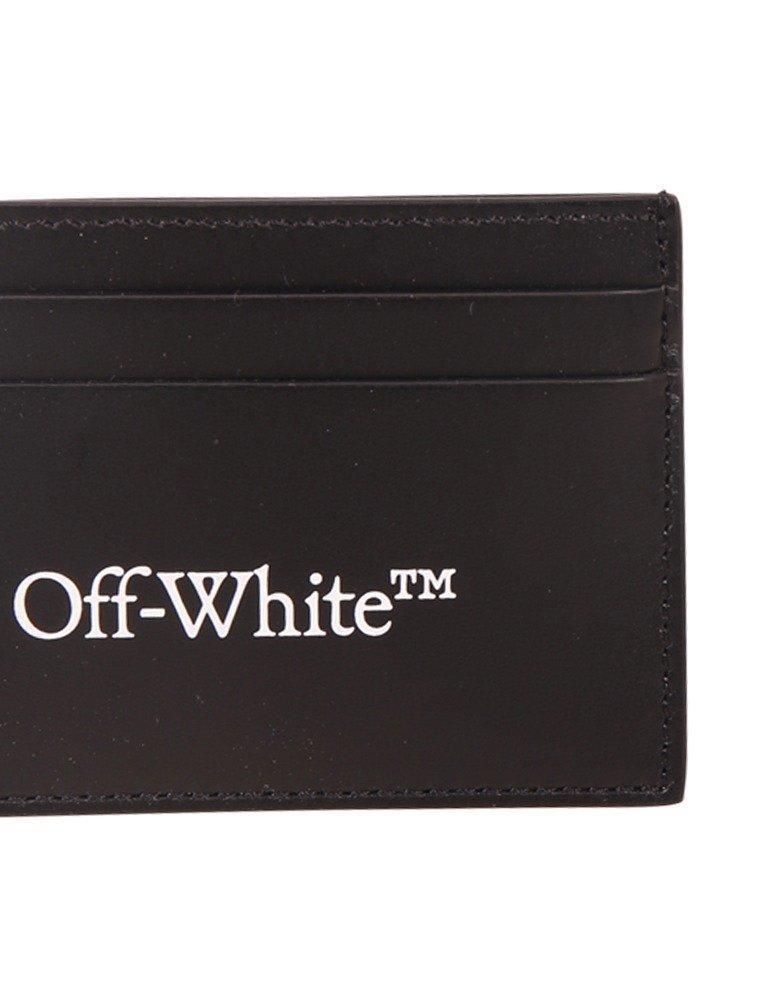 Off-White Bookish Logo Printed Cardholder - Men - Piano Luigi