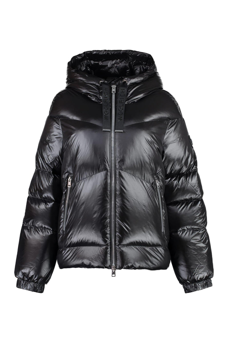 Woolrich Aliquippa Hooded Nylon Down Jacket - Women - Piano Luigi