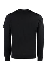 Stone Island Crew-neck Wool Sweater - Men - Piano Luigi