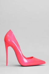 Christian Louboutin So Kate Pumps In Fuxia Leather - Women - Piano Luigi