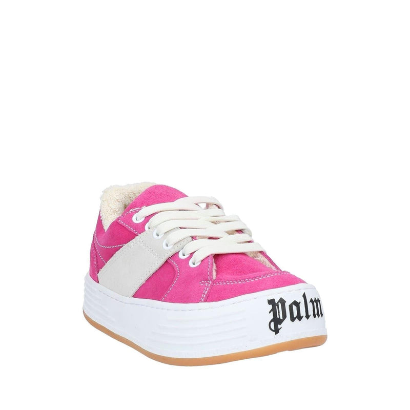 Palm Angels Suede Logo Sneakers - Men - Piano Luigi