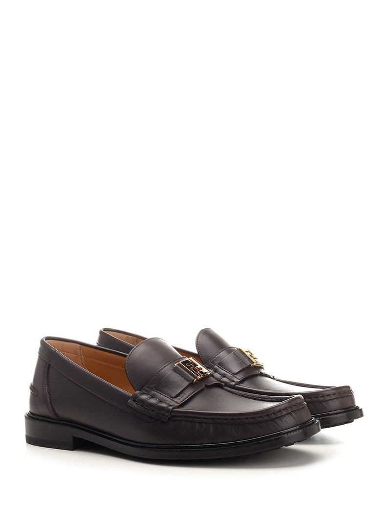 Fendi Leather Loafers - Men - Piano Luigi