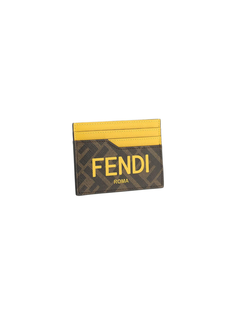 Fendi Ff Card Holder - Men - Piano Luigi