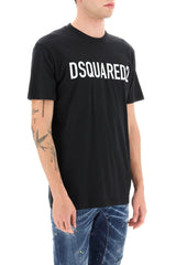 Dsquared2 Printed Stretch Cotton T-shirt - Men - Piano Luigi