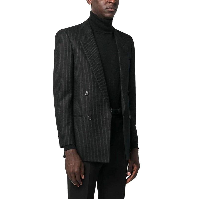 Saint Laurent Virgin Wool Blazer - Men - Piano Luigi