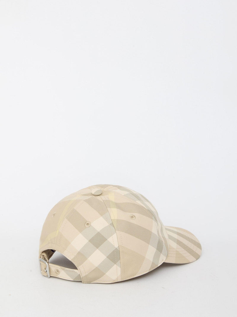 Burberry Check Baseball Hat - Men - Piano Luigi