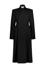 Balenciaga Minimal Hourglass Coat - Women - Piano Luigi