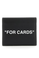 Off-White Leather Cardholder - Men - Piano Luigi