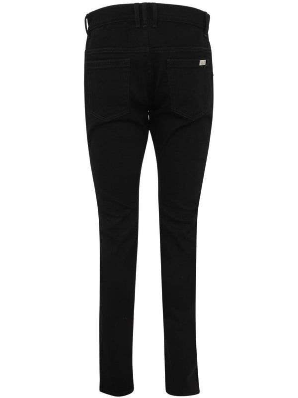 Balmain Slim Clean Black Wash Denim Pants - Men - Piano Luigi