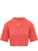 Off-White Cropped T-shirt - Women - Piano Luigi