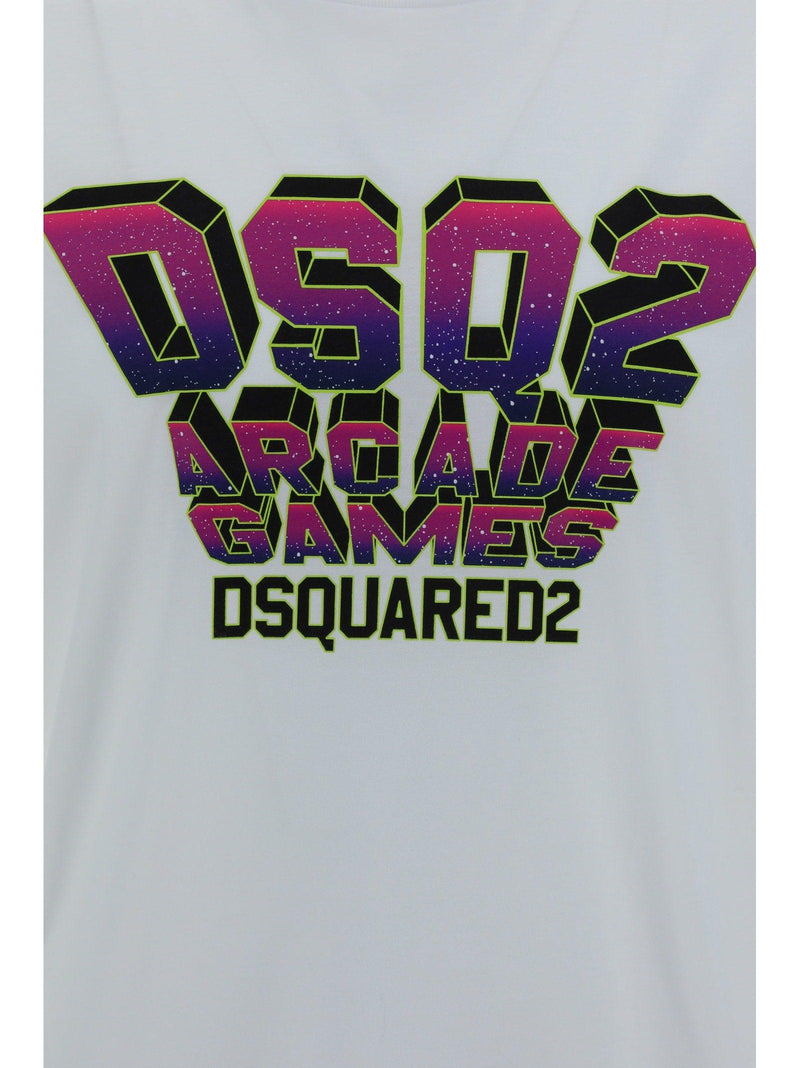 Dsquared2 Cotton Crew-neck T-shirt - Men - Piano Luigi