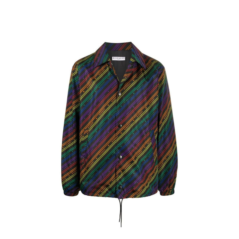 Givenchy Rainbow Chain Nylon Jacket - Men - Piano Luigi