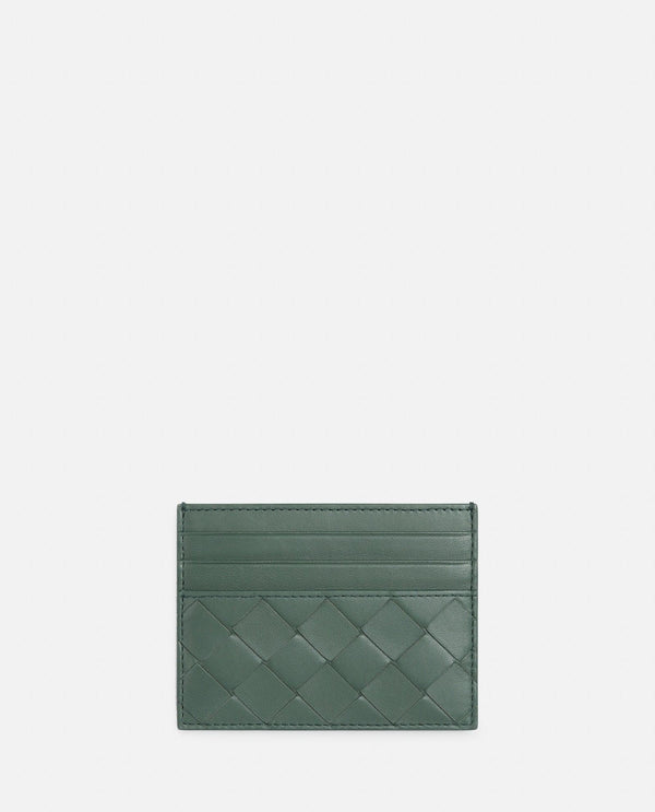 Bottega Veneta Leather Card-holder - Women - Piano Luigi