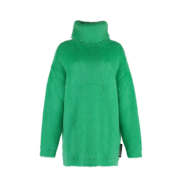 Gucci Mohair-blend Mini Sweater Dress - Women - Piano Luigi