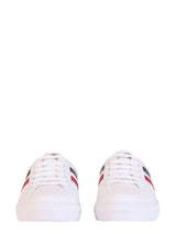 Moncler Stripe-detail Low-top Sneakers - Women - Piano Luigi