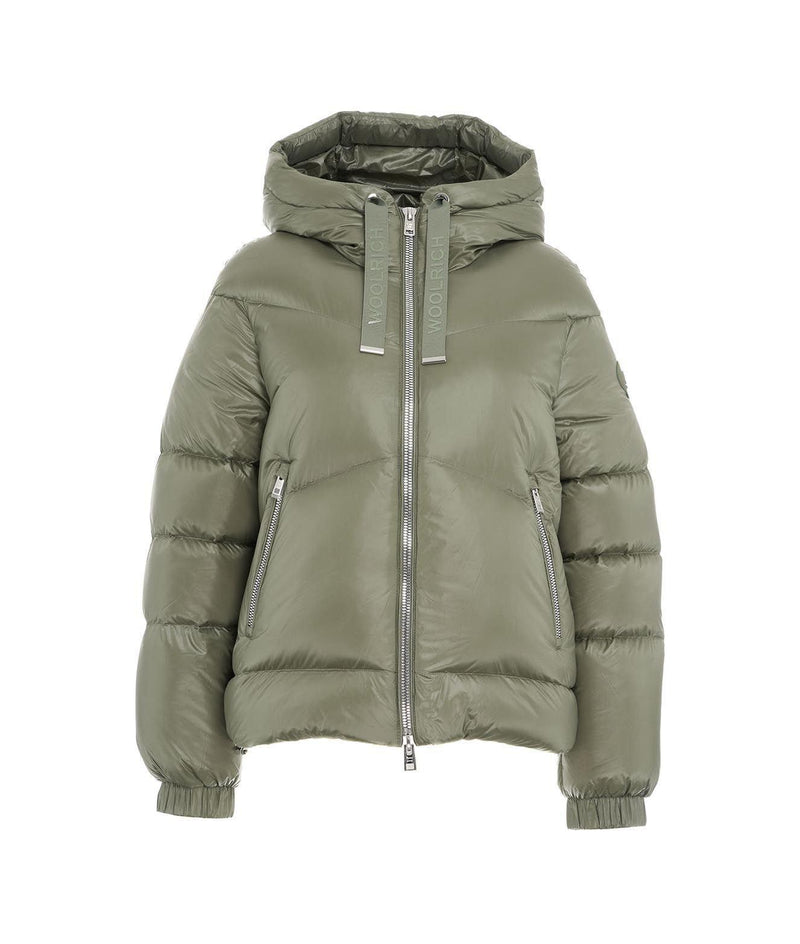 Woolrich Drawstring Hooded Puffer Jacket - Women - Piano Luigi