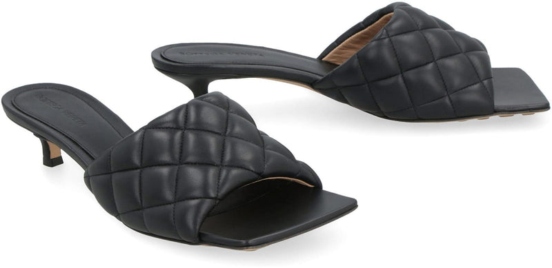 Bottega Veneta Padded Leather Sandals - Women - Piano Luigi