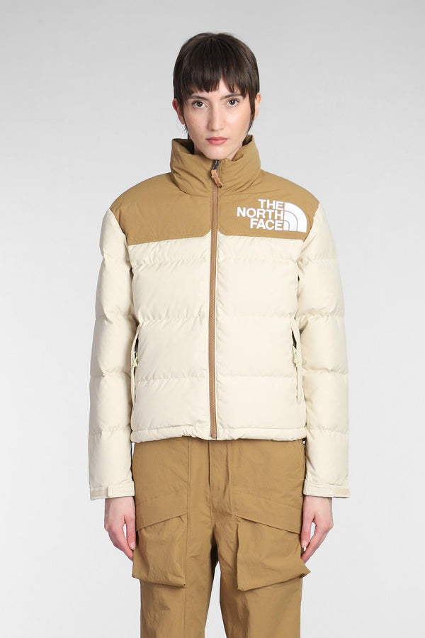 The North Face Puffer In Beige Polyamide - Women