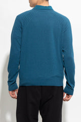 Versace Blue Cashmere Sweater - Men - Piano Luigi