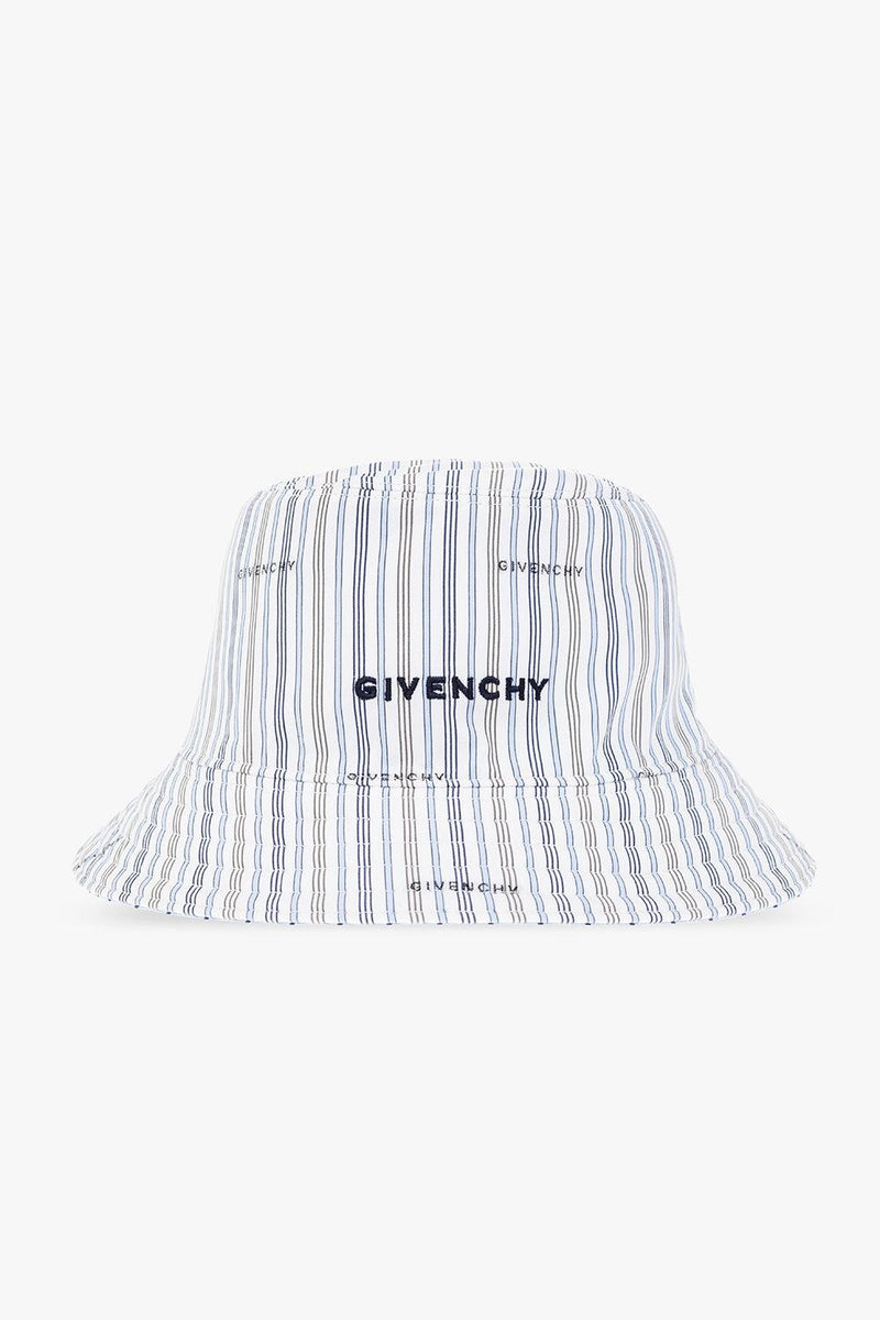 Givenchy Light Blue Reversible Bucket Hat - Men - Piano Luigi