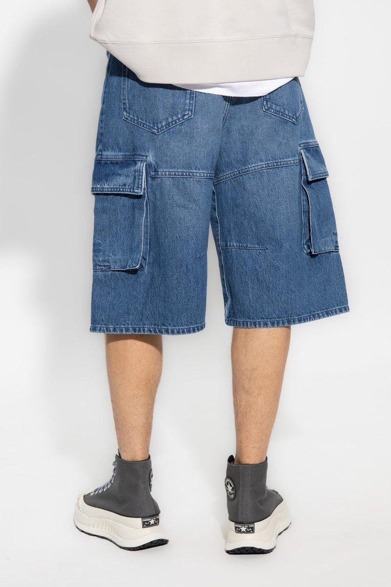 Givenchy Blue Denim Shorts - Men - Piano Luigi