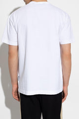 Palm Angels White Printed T-Shirt - Men - Piano Luigi