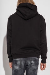 Dsquared2 Black Hoodie With Logo - Men - Piano Luigi