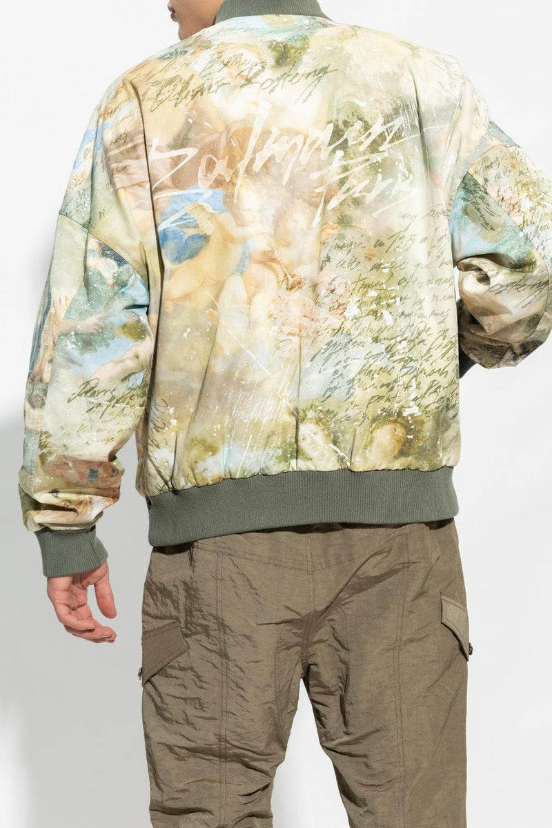 Balmain Multicolour Reversible Bomber Jacket - Men - Piano Luigi