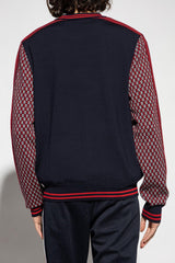 Balmain Red Sweater With Monogram - Men - Piano Luigi