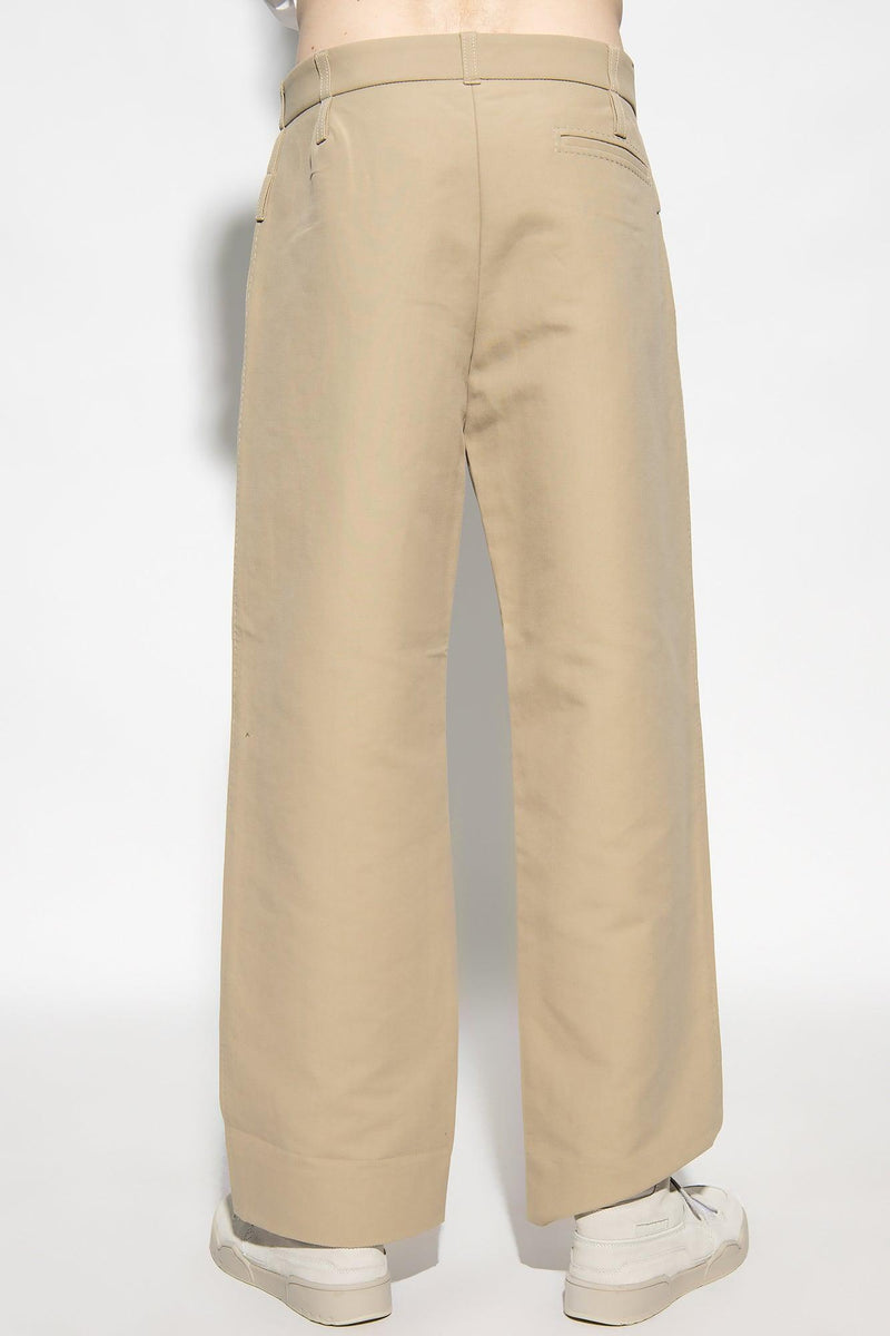 Jacquemus Beige ‘Piccinni’ Trousers - Men - Piano Luigi