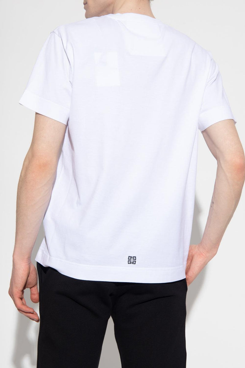 Givenchy White Logo T-Shirt - Men - Piano Luigi