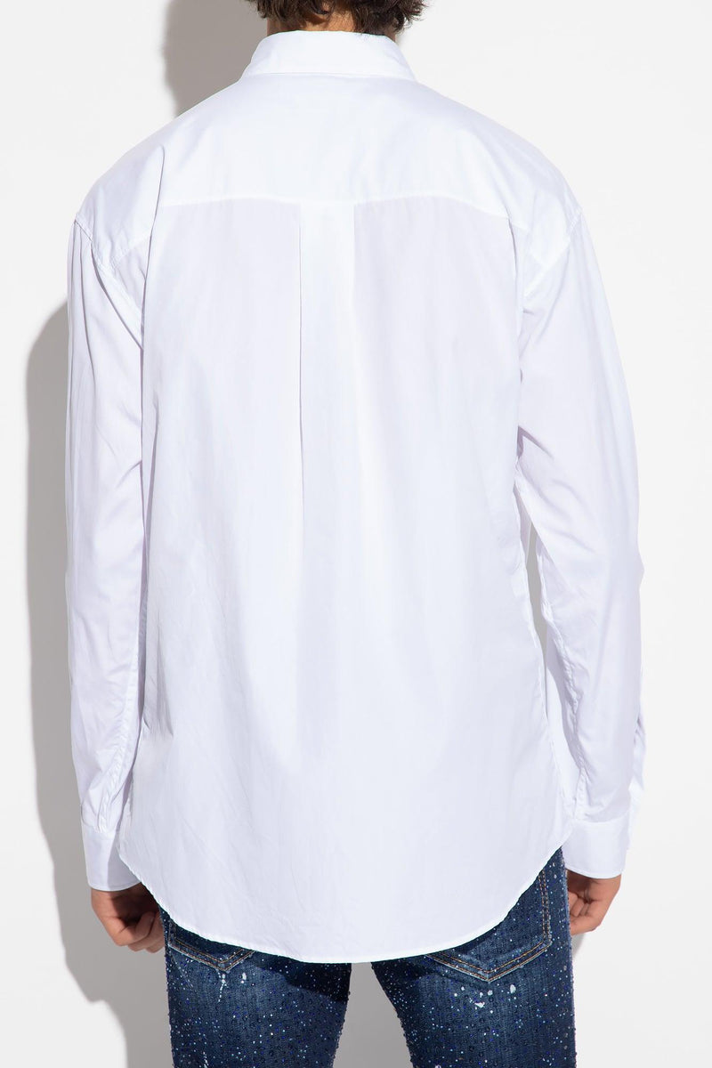 Dsquared2 White Shirt With Pocket - Men - Piano Luigi