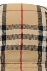 Burberry Beige Checked Bucket Hat - Men - Piano Luigi