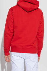 Dsquared2 Red Hoodie With Logo - Men - Piano Luigi