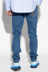 Versace Blue Jeans With Logo - Men - Piano Luigi